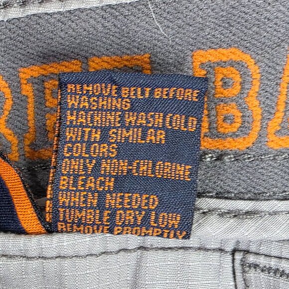 Mens WearFirst WF Gray Ripstop Cargo Shorts Free Band 11" Inseam Stretch Size 38 - Picture 5 of 11